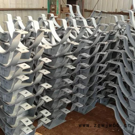 SZ1水平管道管夹支座，管夹支座，水平管支座，齐鑫生产图3