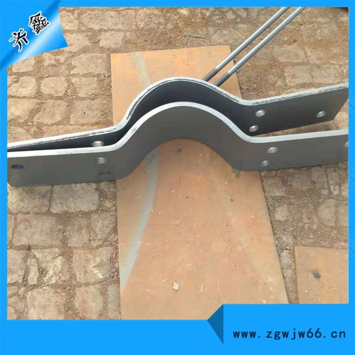 西北标准   D9 立管管夹D10立管短管夹   沧州齐鑫可订制图3