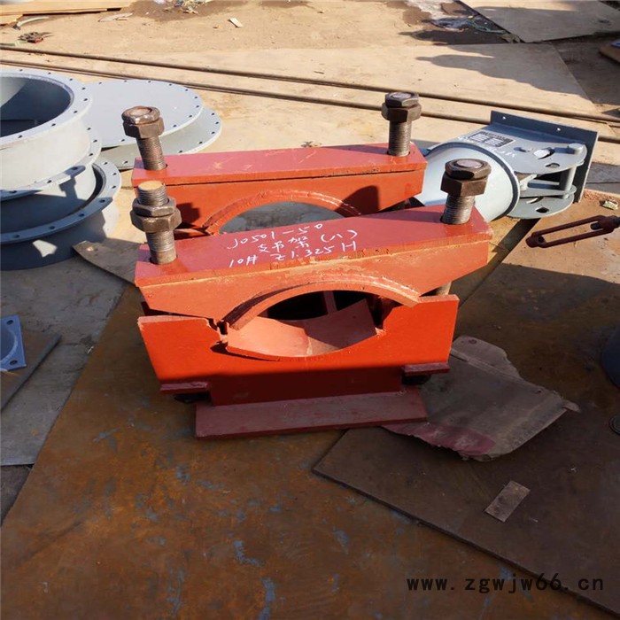 管夹滑动支座Z3管夹导向支座 焊接滑动支座 齐鑫可图纸定做 加工图3