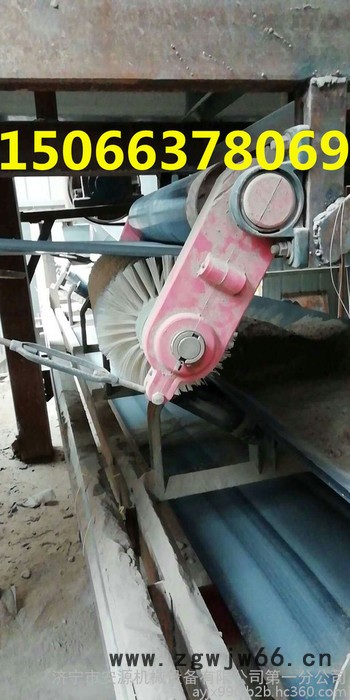 无动力毛刷清扫器  被动滚刷清扫器 水泥厂专用皮带滚筒清扫器图4