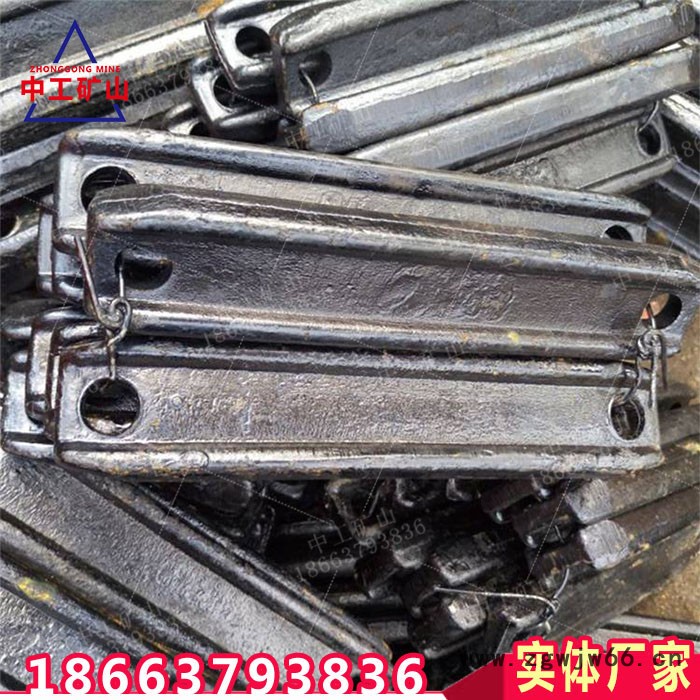 可定制生产矿用刮板 18X64圆环链 半滚筒牛角刮板 30T40T刮板图6