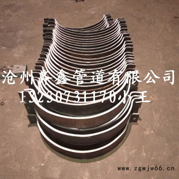 齐鑫生产A10-1公制管用四螺栓管夹，量大从优图4