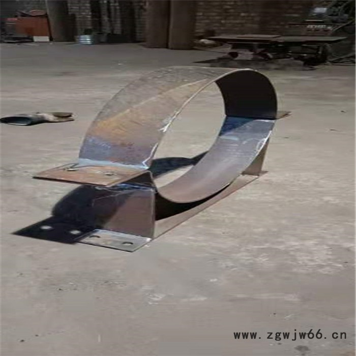 山西管夹式管托 t形管托泽天厂家图3