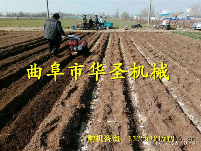 筑垄开沟机 铁滚筒开沟机价格图4