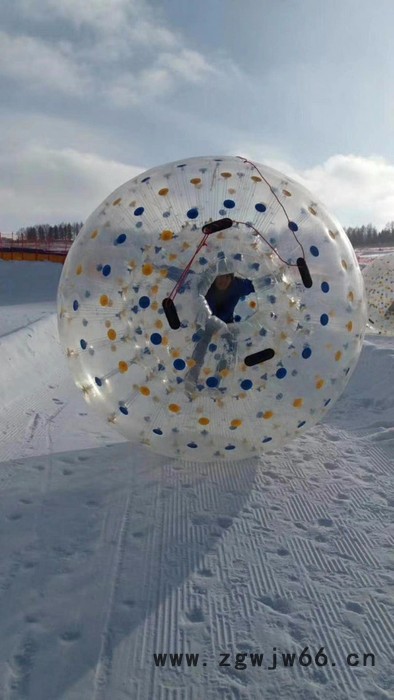 山东瀚雪儿童雪地摩托   雪地滚筒   雪地悠波球图8