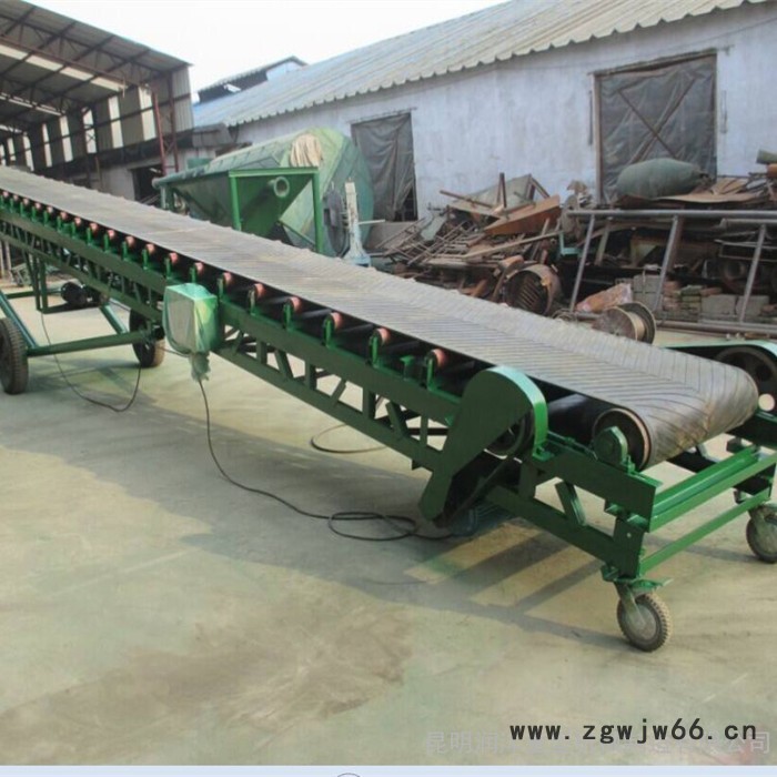 昆明移动式带式输送机 矿山皮带输送机 滚筒皮带运输机 型号齐全 按需定制图2