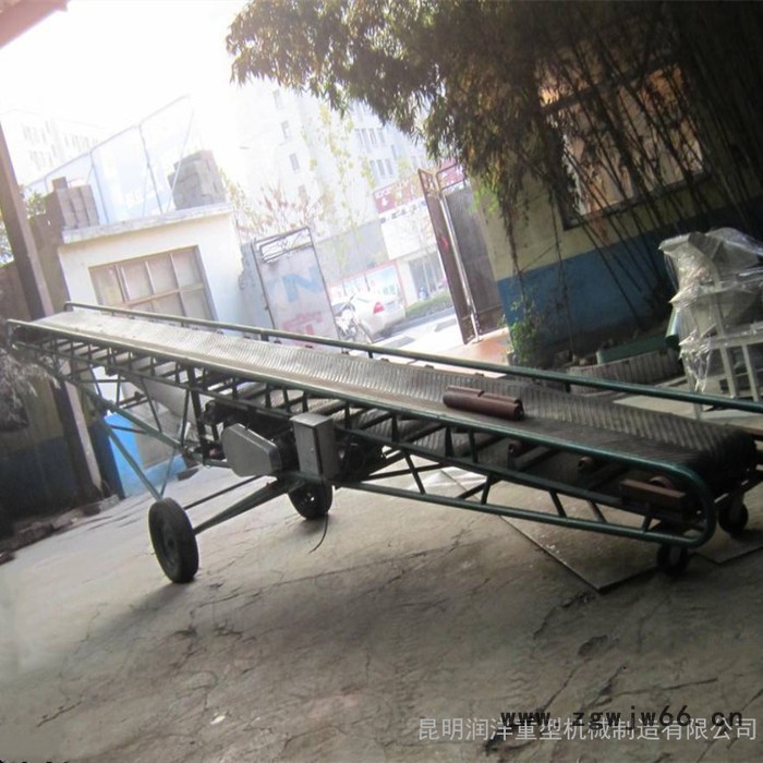 昆明移动式带式输送机 矿山皮带输送机 滚筒皮带运输机 型号齐全 按需定制图4