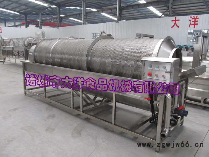 滚筒式大枣清洗机，全自动淘米设备图5