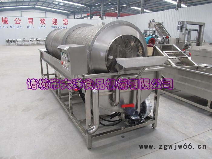 滚筒式大枣清洗机，全自动淘米设备图2