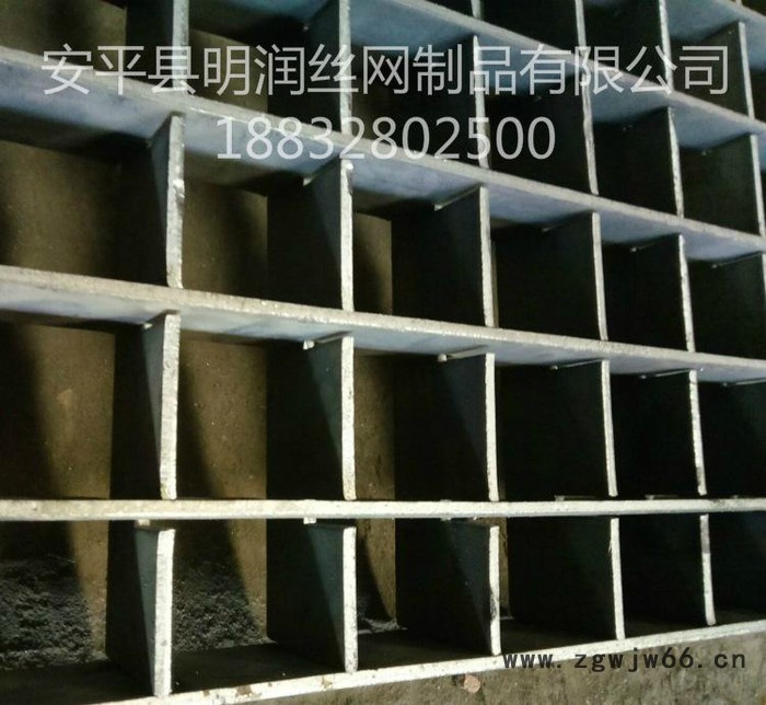 热镀锌钢格栅板 平台踏步板 格栅沟盖板 排水井盖版图2