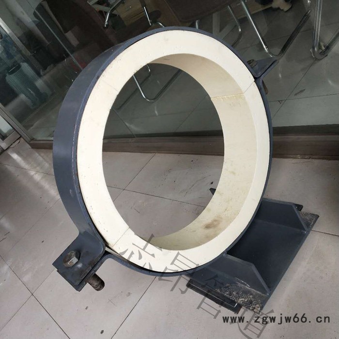 湖北 管夹型管托 木质保温管托 志昂管道图2