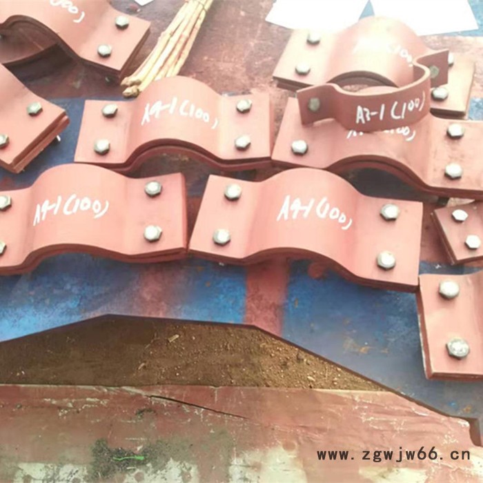 厂家供应 三孔管夹 保冷管托 隔热管托 拉杆图3