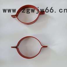 沧州志昂 专业生产   抱箍  支吊架 管托 管夹  双螺栓管夹   管道管夹图6