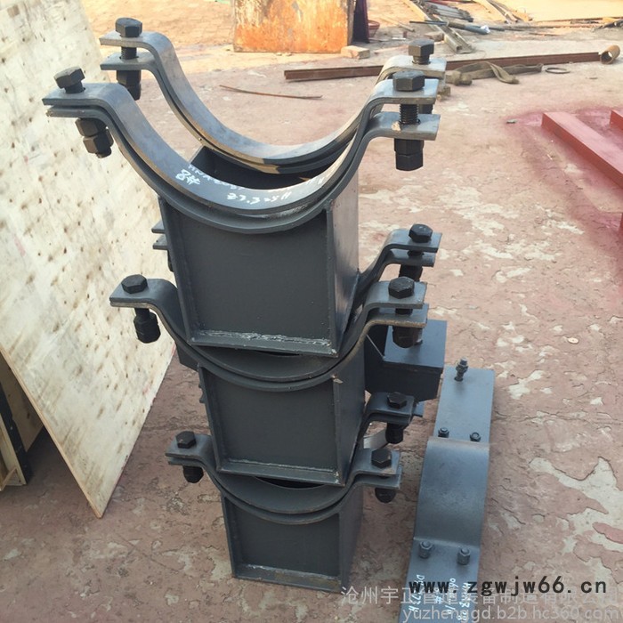 宇正生产管夹滑动支座 管夹滑动支座厂家图6