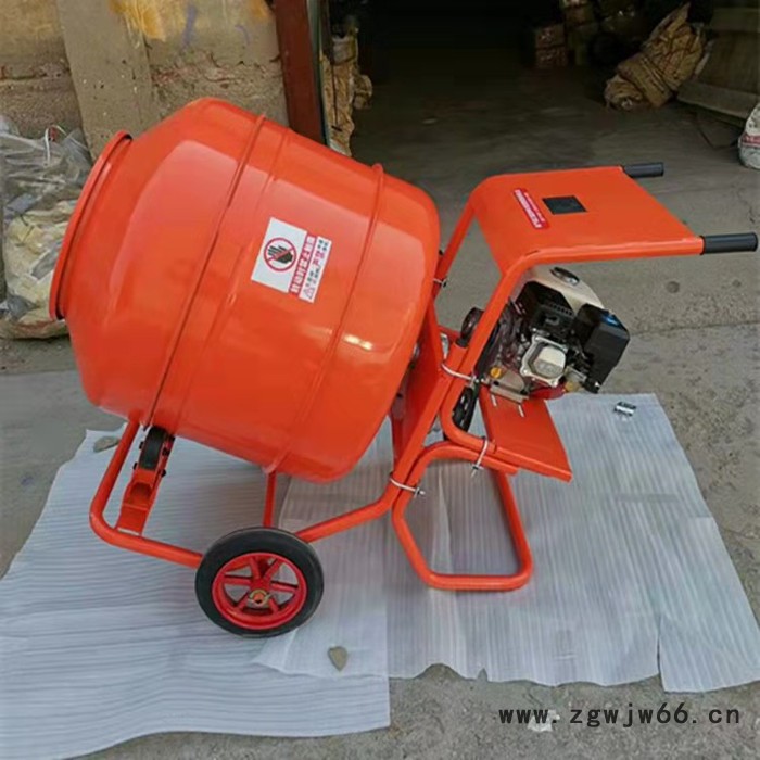 不锈钢滚筒式搅拌罐 水泥黄沙搅拌机 小型拌灰机 混凝土搅拌机图2