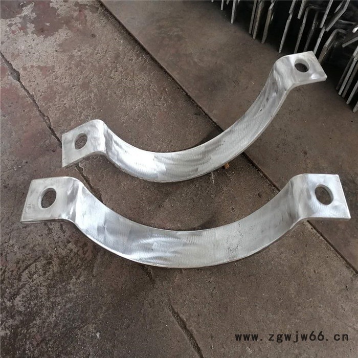 A02标准型双螺栓管夹 重载型双螺栓管夹 垂直管用三螺栓管夹图4