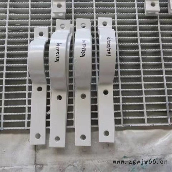 A02标准型双螺栓管夹 重载型双螺栓管夹 垂直管用三螺栓管夹图3