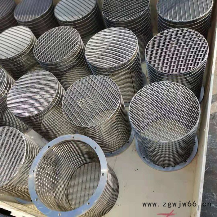 不锈钢粪便脱水机筛网 高圆度滤筒 楔形滚筒筛网 固液分离机筛网图2