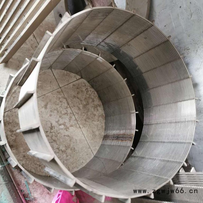 不锈钢粪便脱水机筛网 高圆度滤筒 楔形滚筒筛网 固液分离机筛网图3