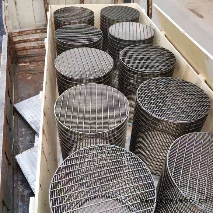 不锈钢粪便脱水机筛网 高圆度滤筒 楔形滚筒筛网 固液分离机筛网图5