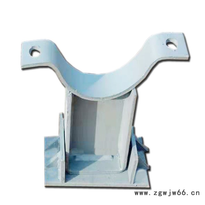 管夹导向支座Z3.89H 管夹固定支座 管道支座实体厂家 价格优惠 齐鑫图2