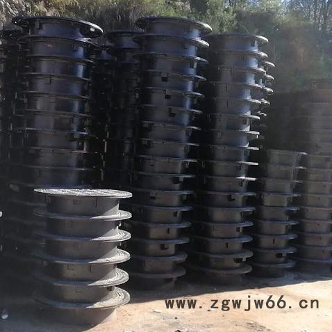 闽旗建材球墨铸铁方井盖 电力井盖 波纹管塑料检查井碳素管图2