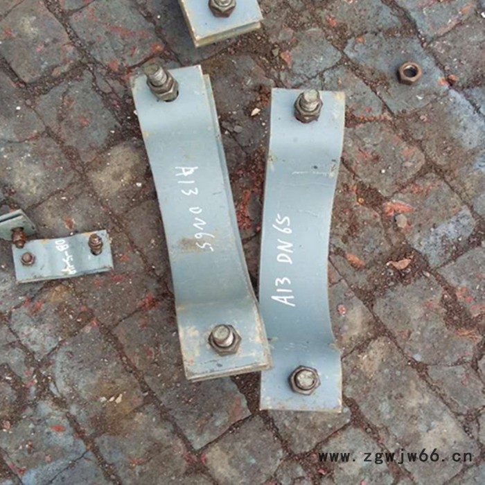 D10立管短管夹,D11立管焊接单板,管夹现货图3