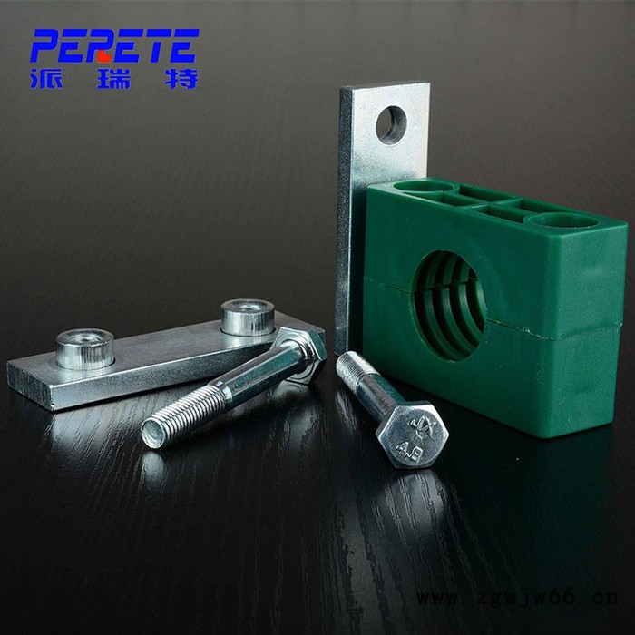 重型长底板塑料管夹 船用重型液压管夹 聚胺烯塑料管夹图5