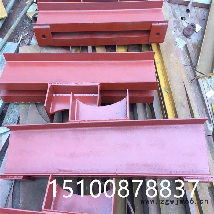齐鑫D7 焊接横担 管夹横担 立管短管夹 立管焊接双板 根据图纸可订制图3