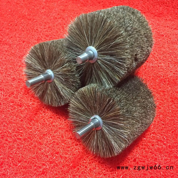叁明 工业毛刷辊 蔬菜水果去皮抛光毛刷辊 打磨 清洗 尺寸定做 皮鞋清洗机 洗衣机滚筒毛刷 材料可选 外缠绕内缠绕式图7