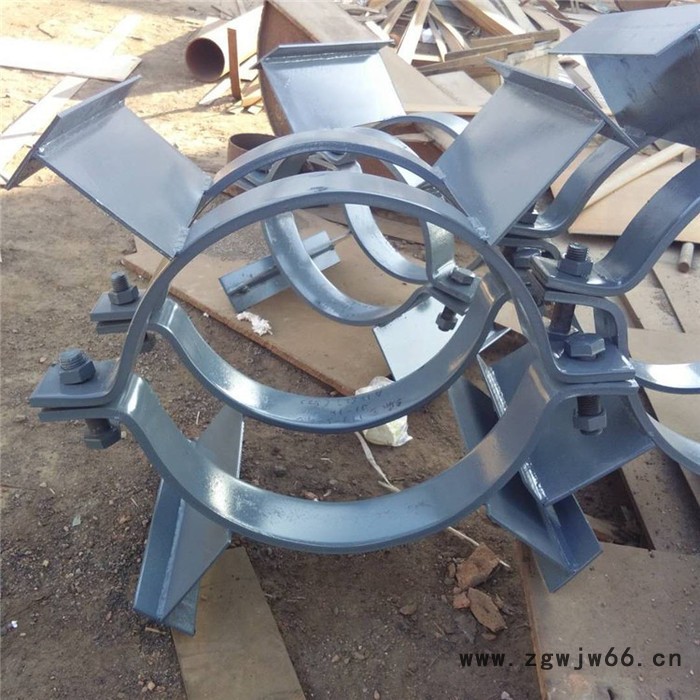 齐鑫Z1管夹固定支座，Z2焊接固定支座，Z3管夹滑动支座图4