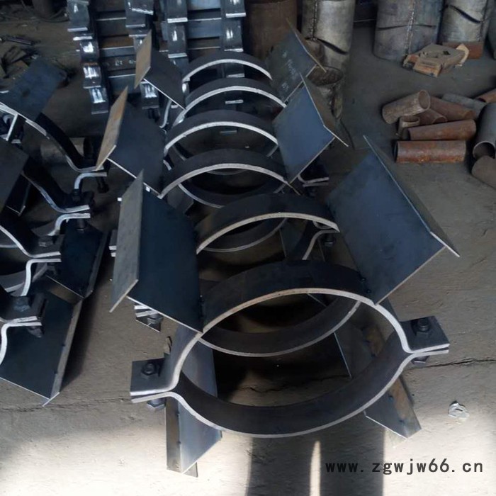 齐鑫Z1管夹固定支座，Z2焊接固定支座，Z3管夹滑动支座图3