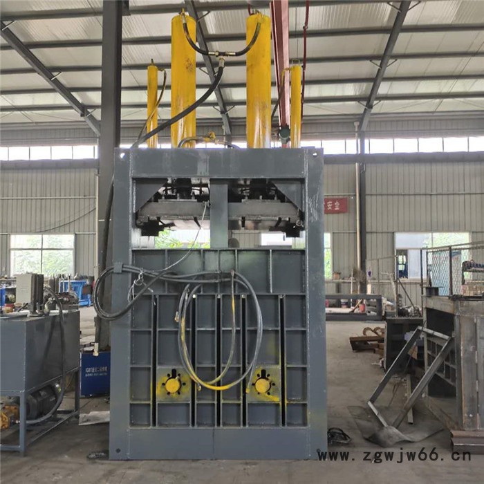 LF-120吨铝合金打包机 破旧服装打捆捆扎机 低价打包机厂家图8