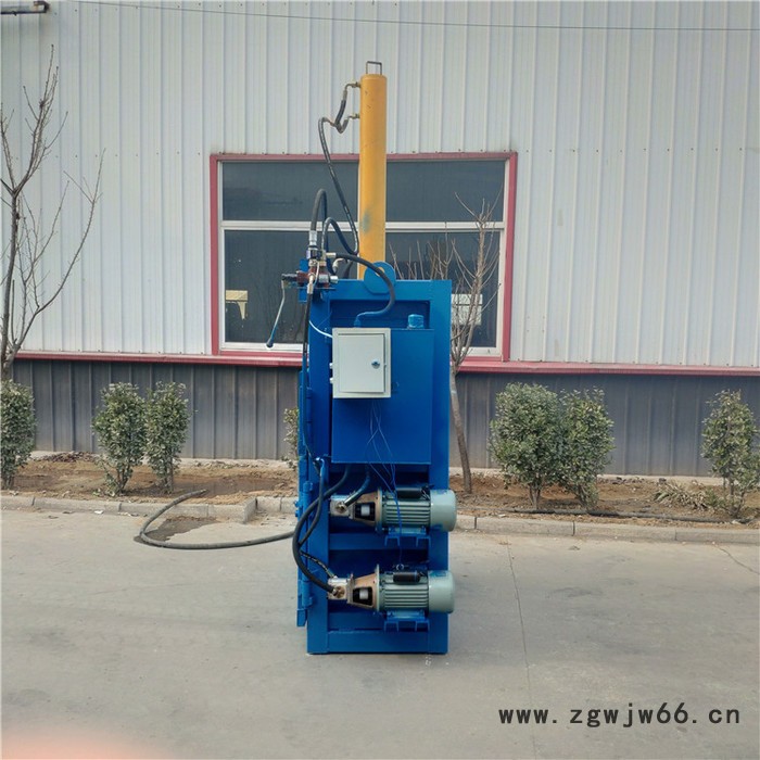 LF-120吨铝合金打包机 破旧服装打捆捆扎机 低价打包机厂家图6