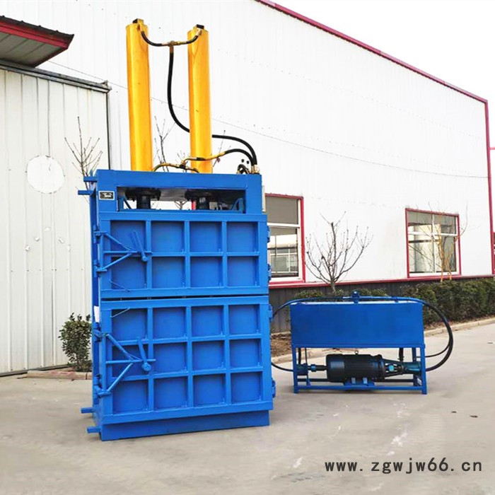 LF-120吨铝合金打包机 破旧服装打捆捆扎机 低价打包机厂家图7