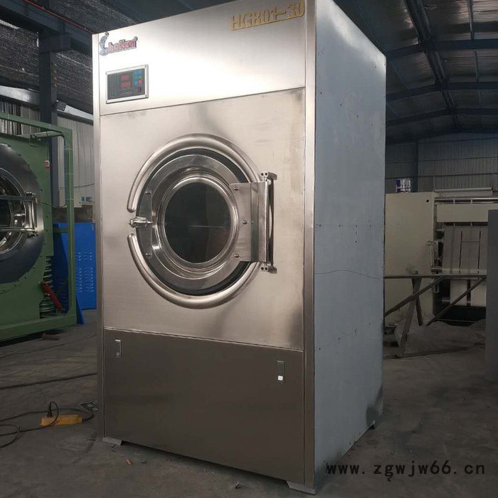 供应海豚牌SWA801-100毛巾烘干机|电加热布草烘干机|大型洗衣房烘干设备|滚筒烘干机图2