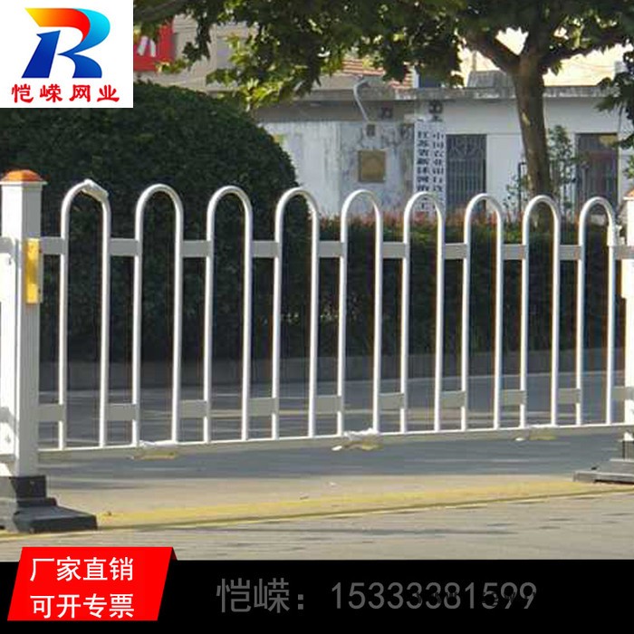 信阳城市护栏 道路滚筒防护栏图3