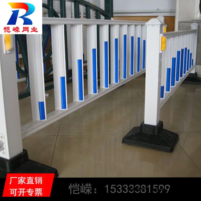 信阳城市护栏 道路滚筒防护栏图2