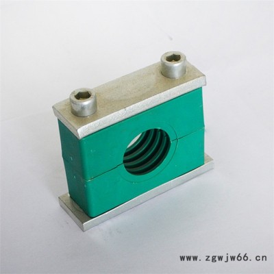 厂家供应 φ14重型横二管夹 JB/ZQ4008标准生产