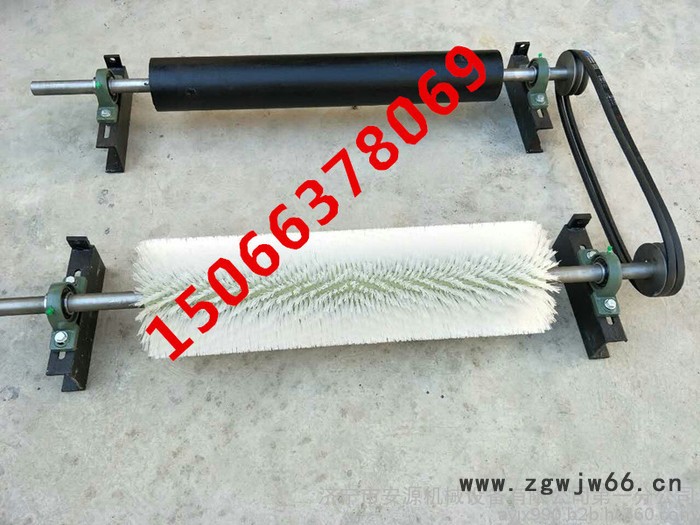 甘肃**被动式毛刷清扫器 无源滚刷清扫器 **滚筒皮带清扫器图3