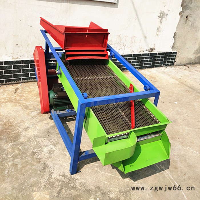 玉米水稻油菜籽筛选机 大型全自动振动筛选机 滚筒式沙石分离机图4