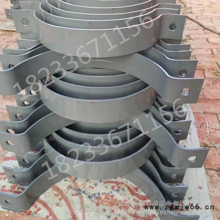 金帆顺DN15-DN2000 重型双螺栓管夹 D1长管夹  三孔管夹  大量批发欢迎选购图7