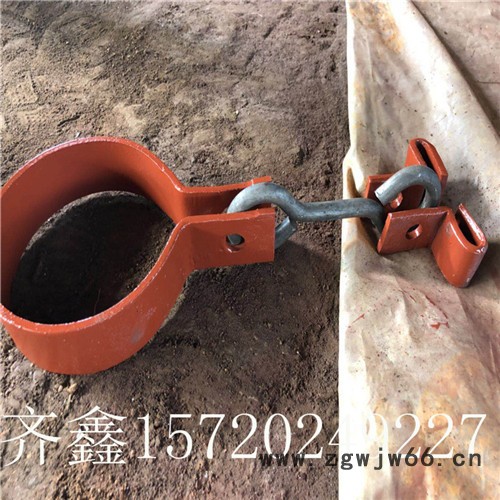 齐鑫供应 CS2 垂直管道双拉杆短管夹组件 水平管用管夹 长管夹 信誉老厂 **价廉图1