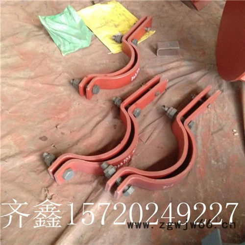 齐鑫供应 CS2 垂直管道双拉杆短管夹组件 水平管用管夹 长管夹 信誉老厂 **价廉图2