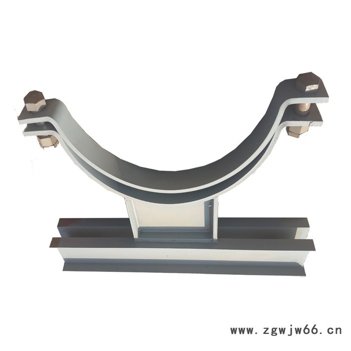 齐鑫113310245 夹式导向支座 管夹横担 管卡横担 立管管夹 C型钢带管夹 规格齐全 发货及时图1