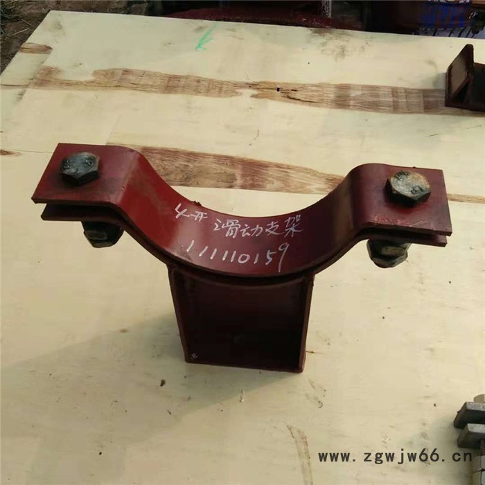 齐鑫113310245 夹式导向支座 管夹横担 管卡横担 立管管夹 C型钢带管夹 规格齐全 发货及时图4