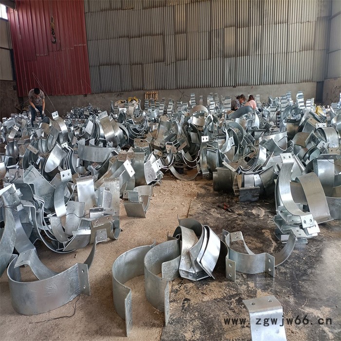 管夹滑动支座 Z1管夹固定支座实体厂家 沧州广拓诚信服务图3