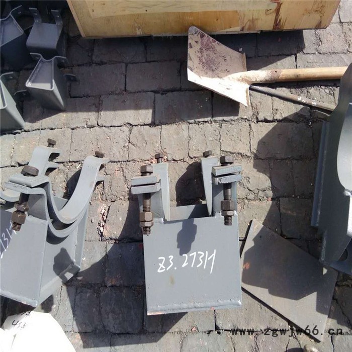 齐鑫管道T型支座，管夹支座，管夹滑动支座，管托图3