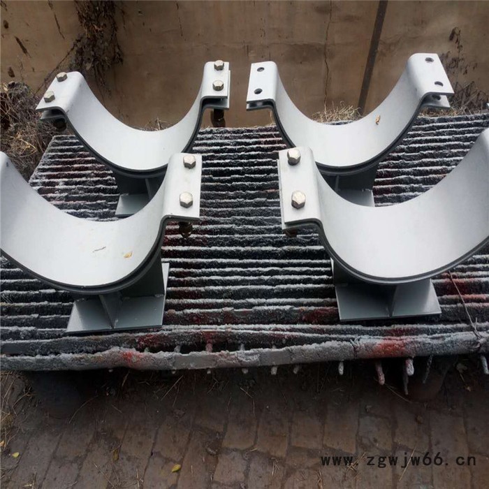 长管夹D1 三孔短管夹DN300 焊接固定支座 河北厂家图2