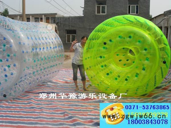 供应华豫充气玩具水上游乐设备|水上充气玩具|水上浮具|漂流艇|水上滚筒|电动碰碰船|手摇船|充气水滑梯图3